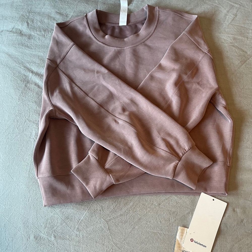 Lululemon Perfectly Oversized Crop Crew Softstream